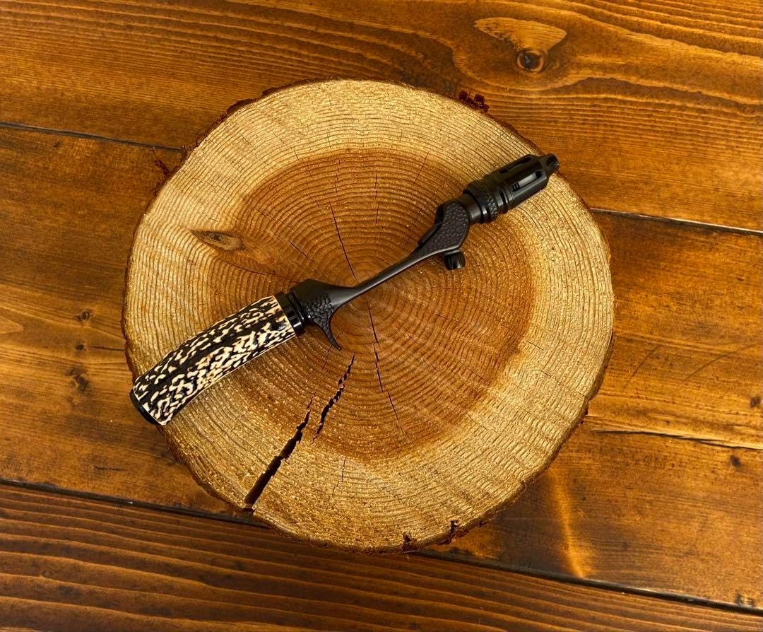 ガングリップ 鹿の角グリップ ロッドビルディング トラウト 渓流